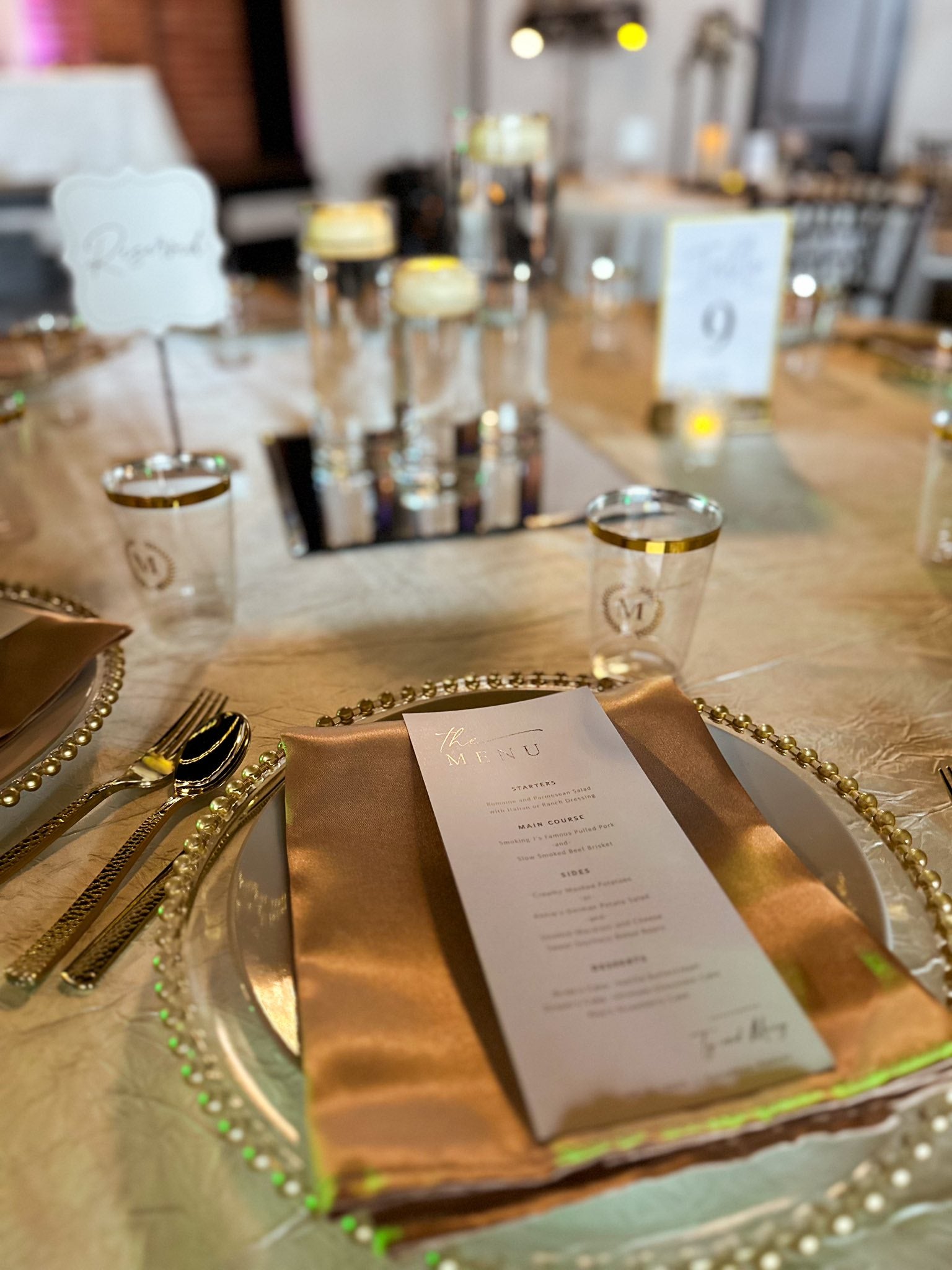 Dinnerware for Wedding
